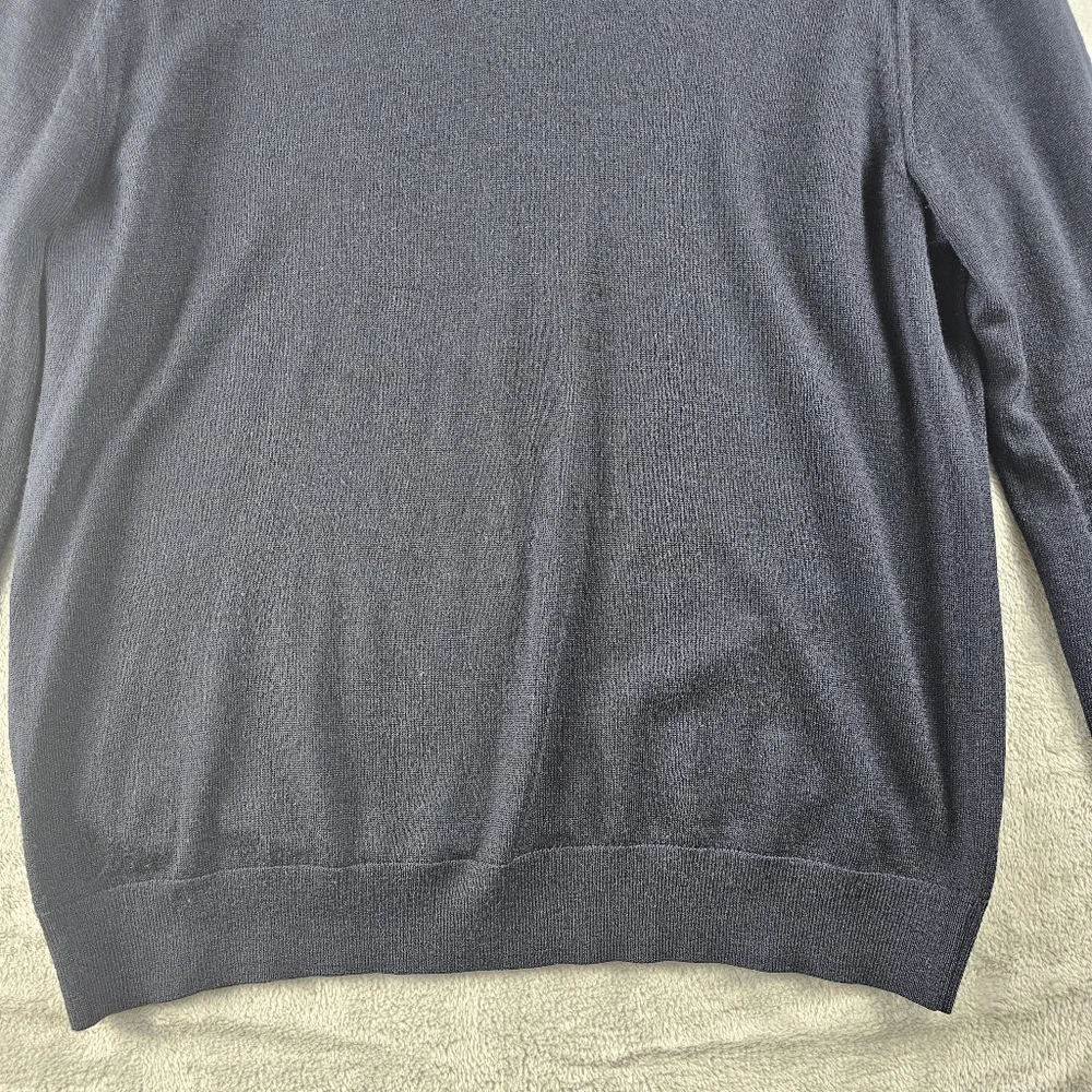 Banana Republic 100% Merino Wool Pullover V-Neck Sweater Mens Size Large